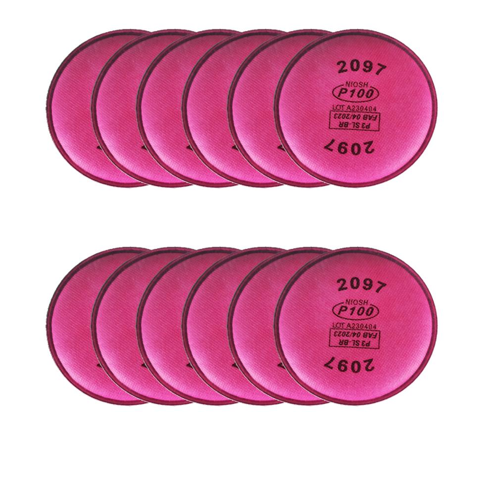 12 шт. Противоаэрозольный фильтр 2097 для респиратора для серий 6000 7000 FF-400