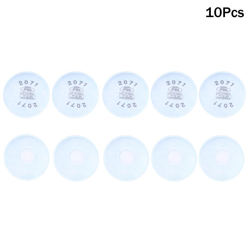 2/4/10 шт. Многоразовая полумаска Газовый респиратор 2071/2078 Противоаэрозольный фильтр для сварки, покраски, пыли и органических паров газа